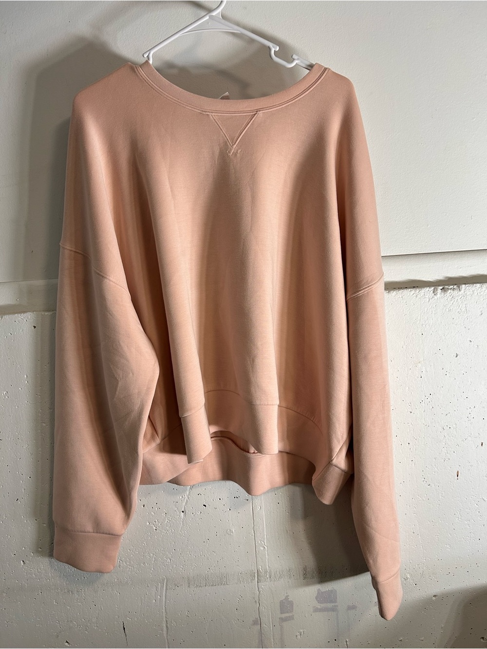 Women's Relaxed Crewneck Supersoft Sweatshirt - Blush Pink